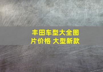 丰田车型大全图片价格 大型新款